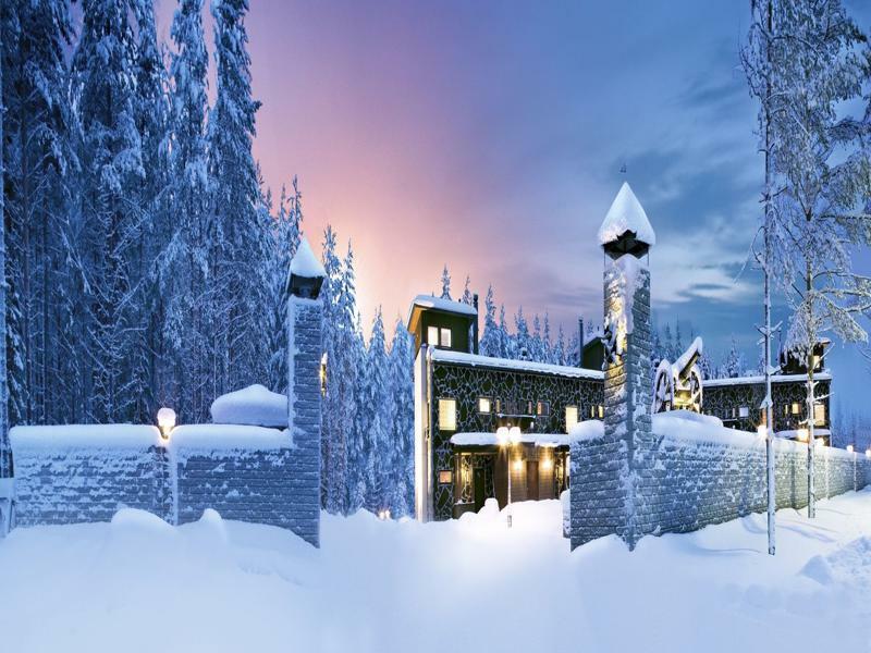 Vuokatin Aateli Castle Apartamento Vuokatti Exterior foto